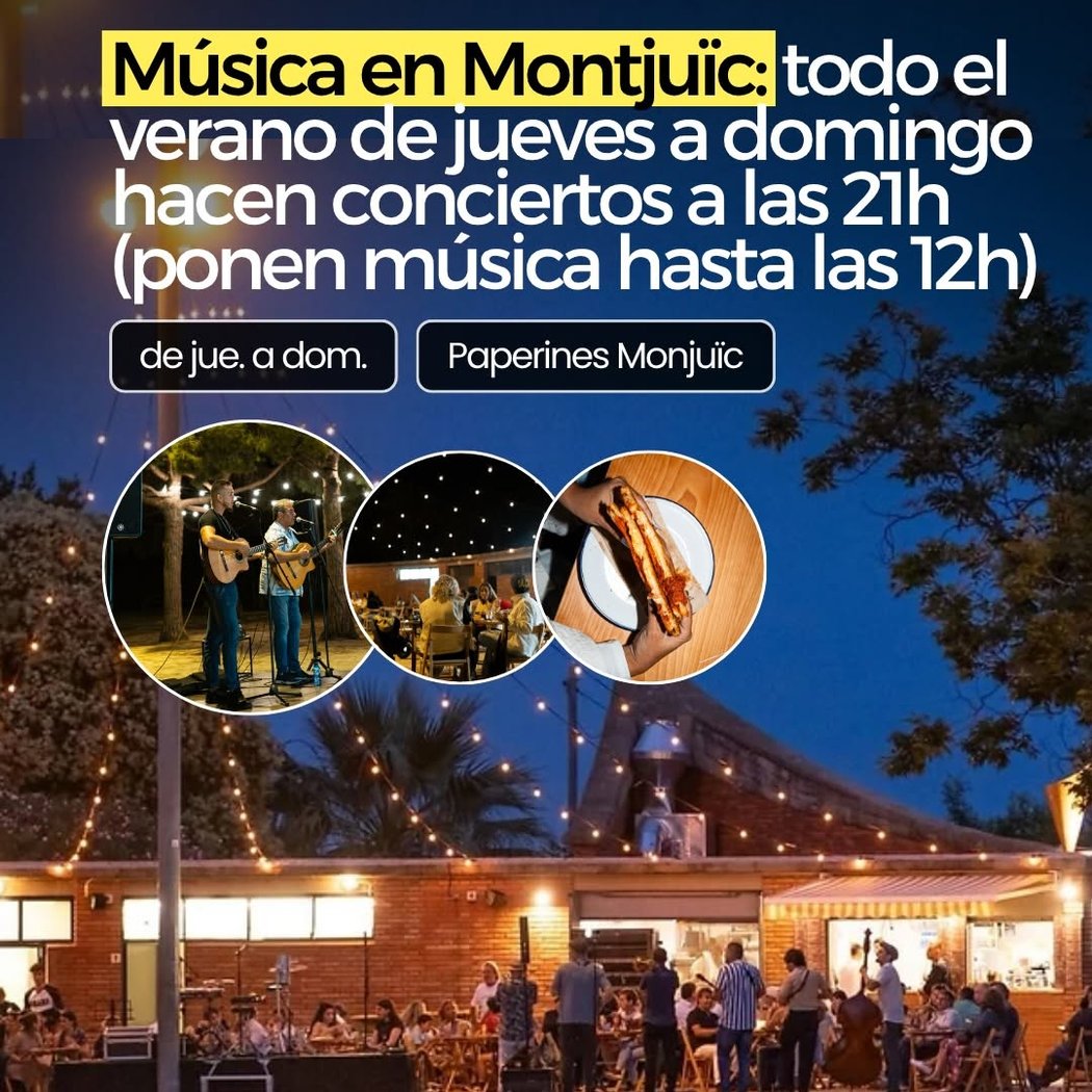 Música en Montjuïc