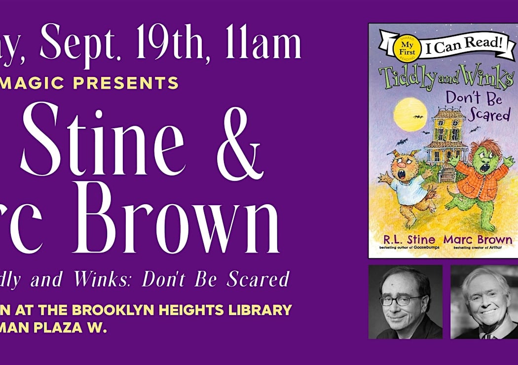 Offsite: R.L. Stine & Marc Brown present Tiddly and Winks: Don Be Scared