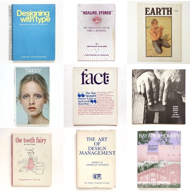 Vintage art book and clothing pop up 1