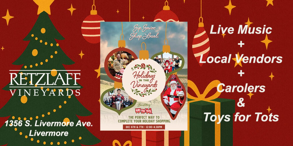 Holiday in the Vineyards: Live Music, Shopping, Food & Carolers 1