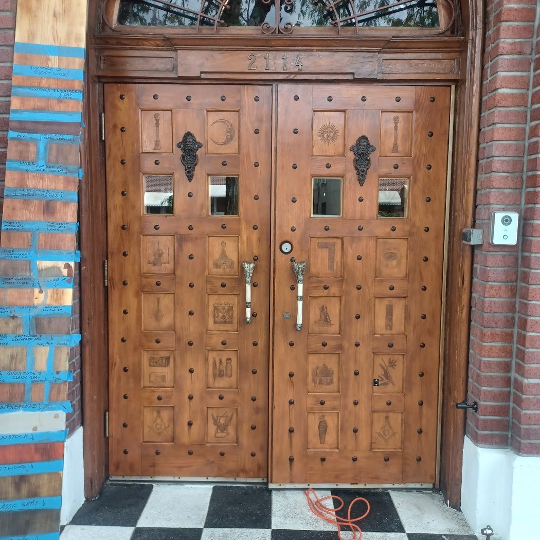 Historic Blackwell Door Exhibit