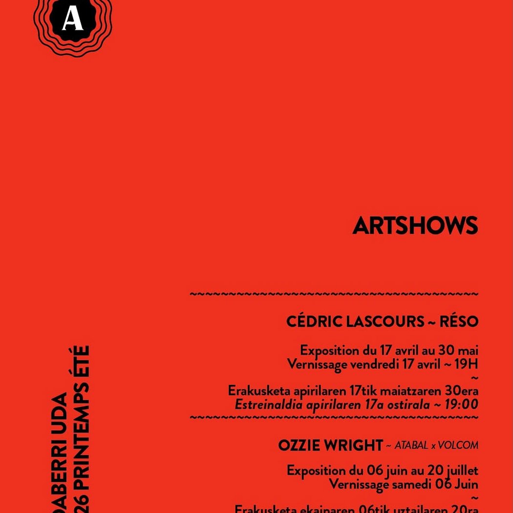 CEDRIC LASCOURS ~ RÉSO Exposition 1