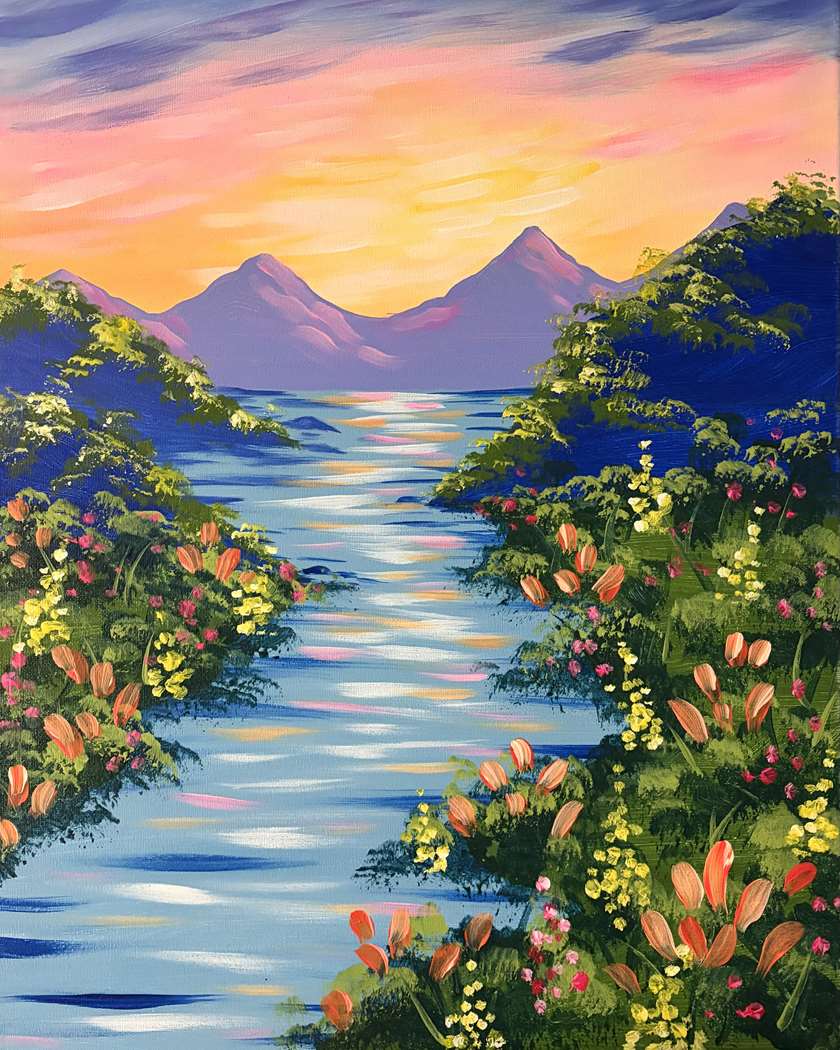Springtime Riverside 1