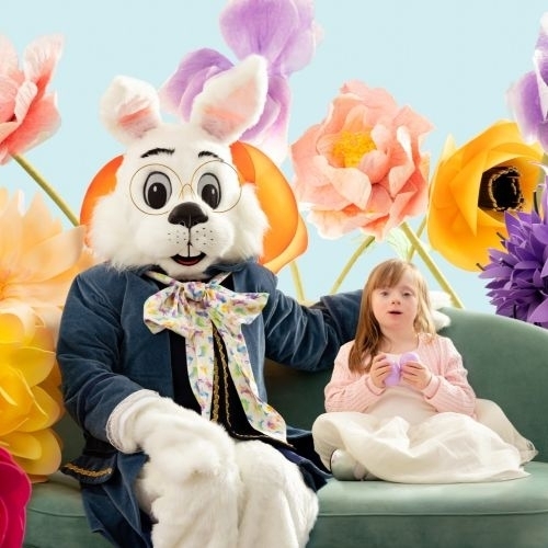 A Special Visit with Caring Bunny 1