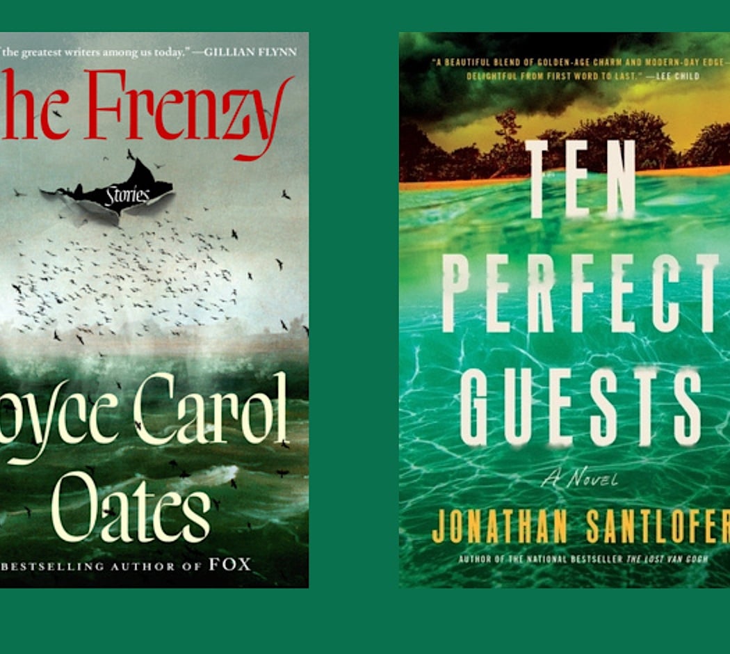 Jonathan Santlofer & Joyce Carol Oates 1