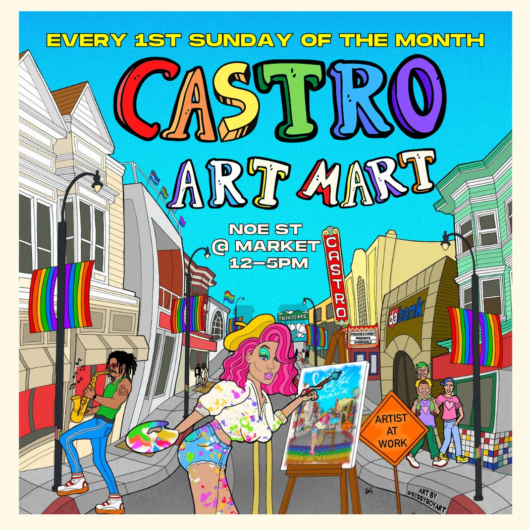Castro Art Mart "Every 1st Sunday of the Month" 1