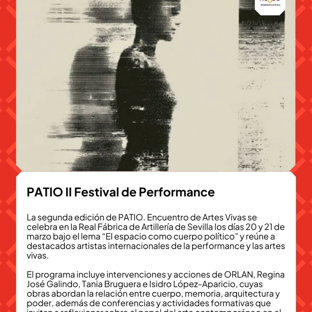 PATIO II Festival de Performance 1