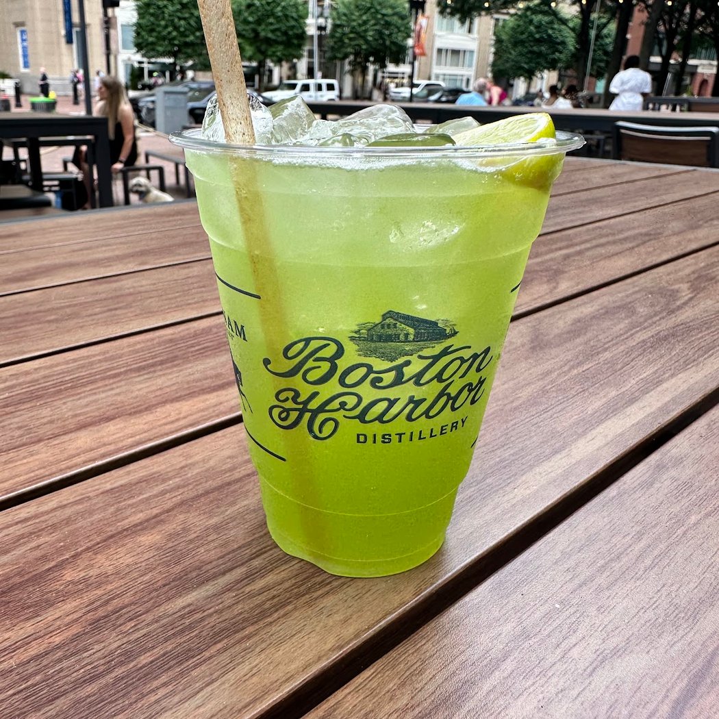 Boston Harbor Distillery Beverage Garden at The Greenway