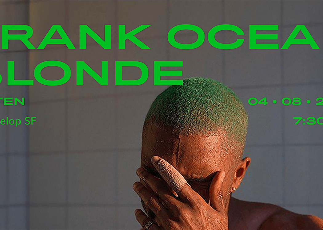 Frank Ocean - Blonde An Envelop Immersive Listening Experience 1