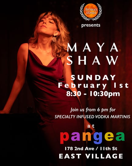 Front Lounge: Anyway Stories: Maya Shaw 1