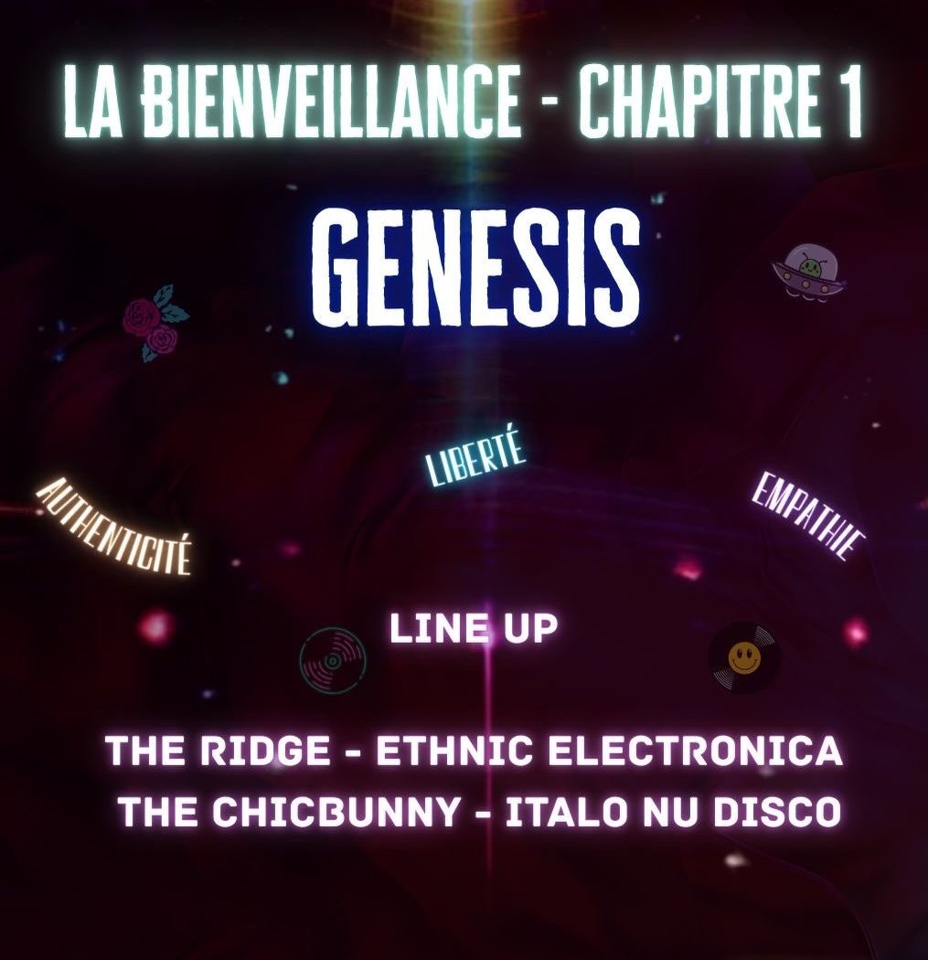 LA BIENVEILLANCE CHAP1: GENESIS 1