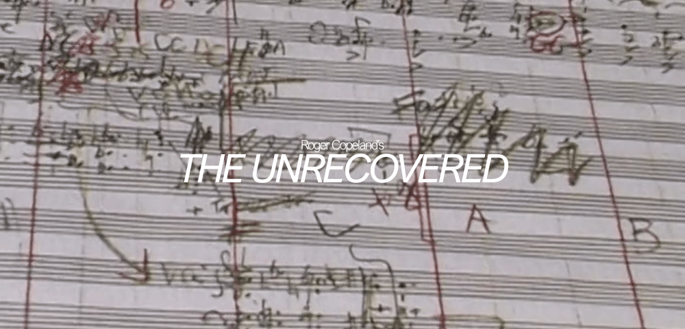 THE UNRECOVERED 1