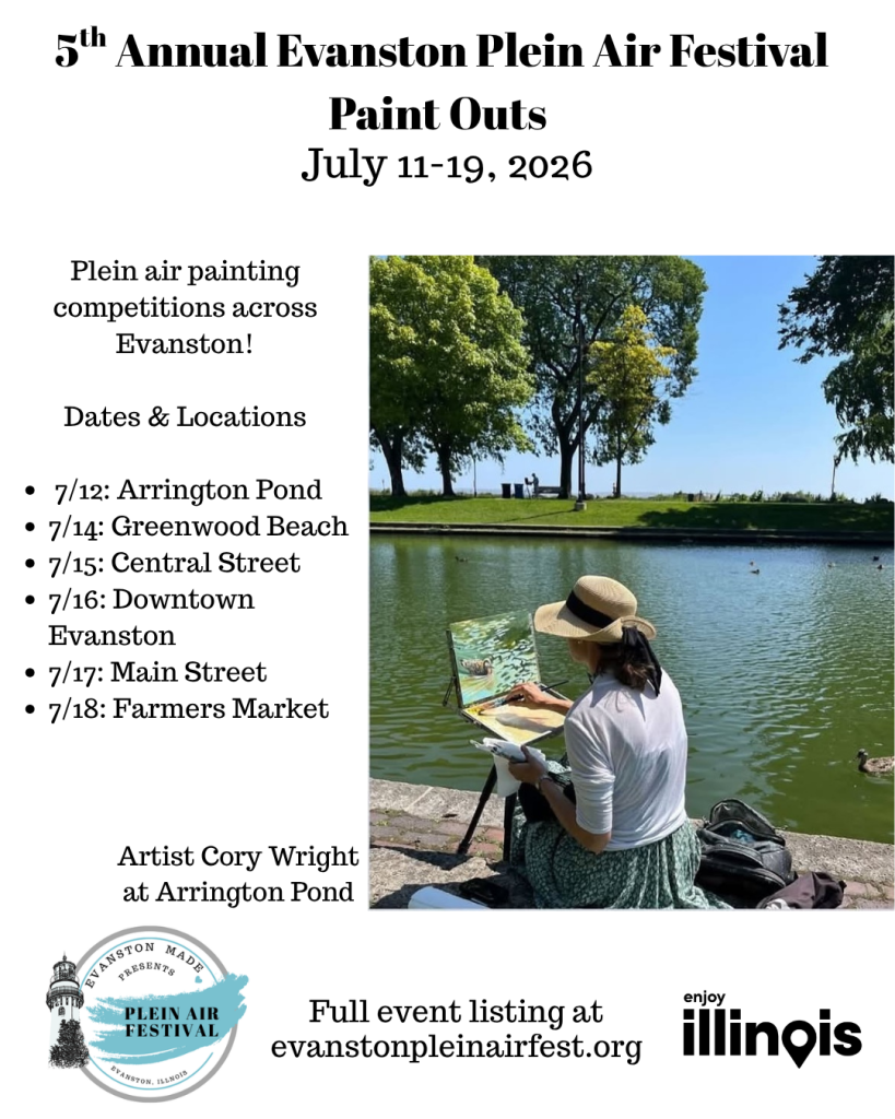 Evanston Plein Air Festival: Arrington Pond Paint Out & Awards 1