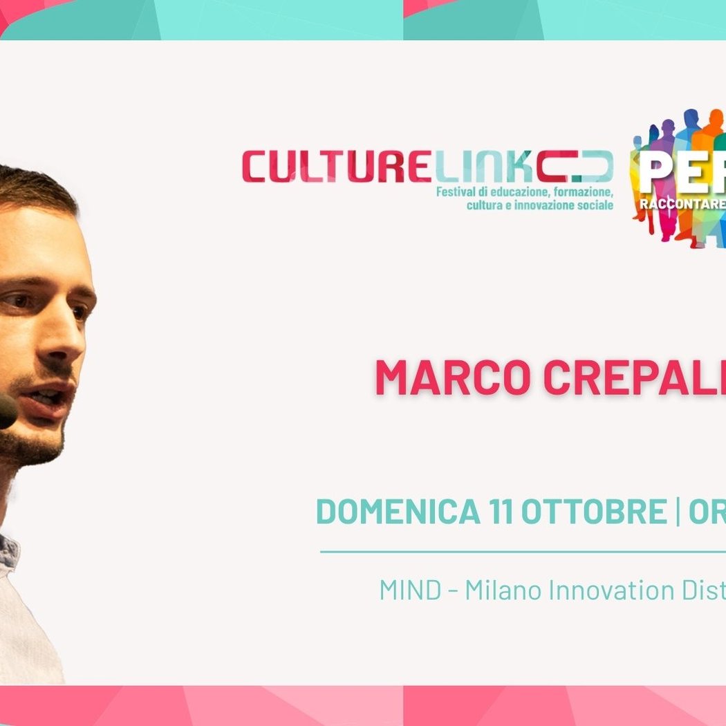 Marco Crepaldi – Talk | CultureLink Festival 2026