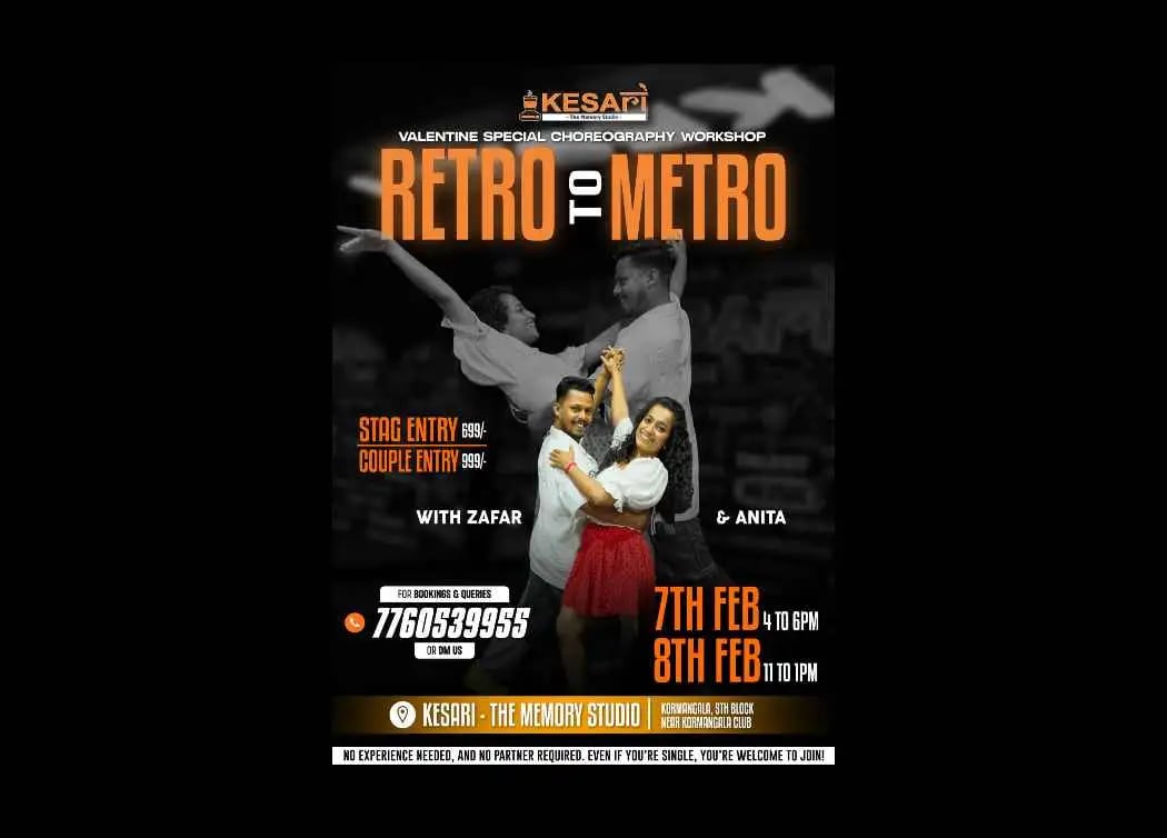 Retro To Metro Dance Workshop 1