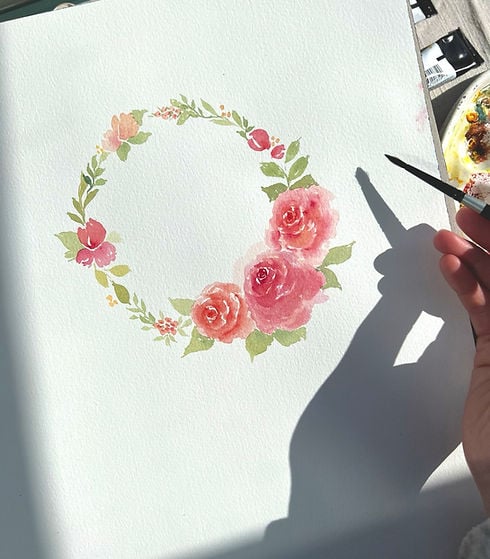 Floral Watercolor Workshop 1