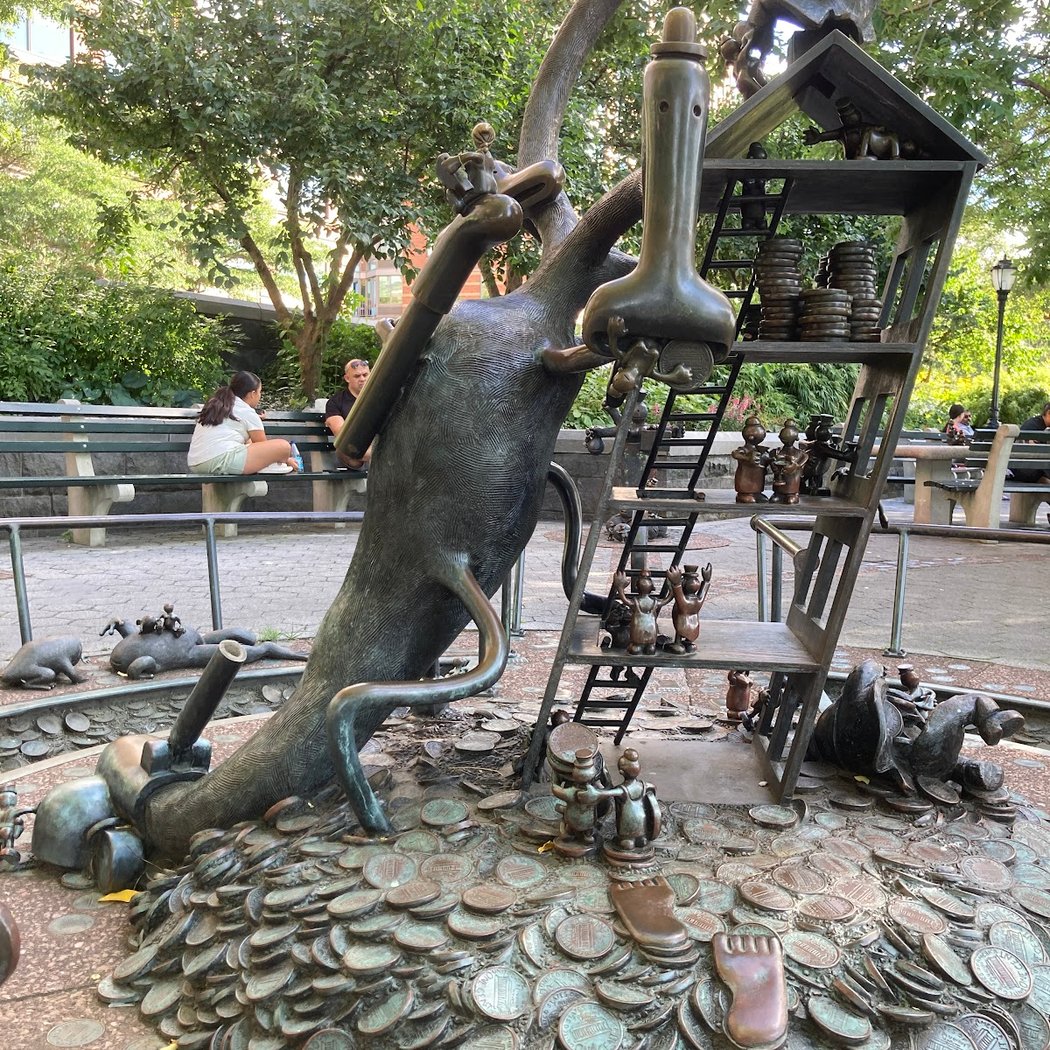 Tom Otterness Real World Sculptures 2