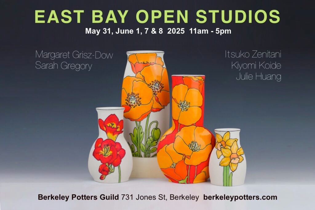 Last Weekend of East Bay Open Studios and Saturday Day of Demos 1