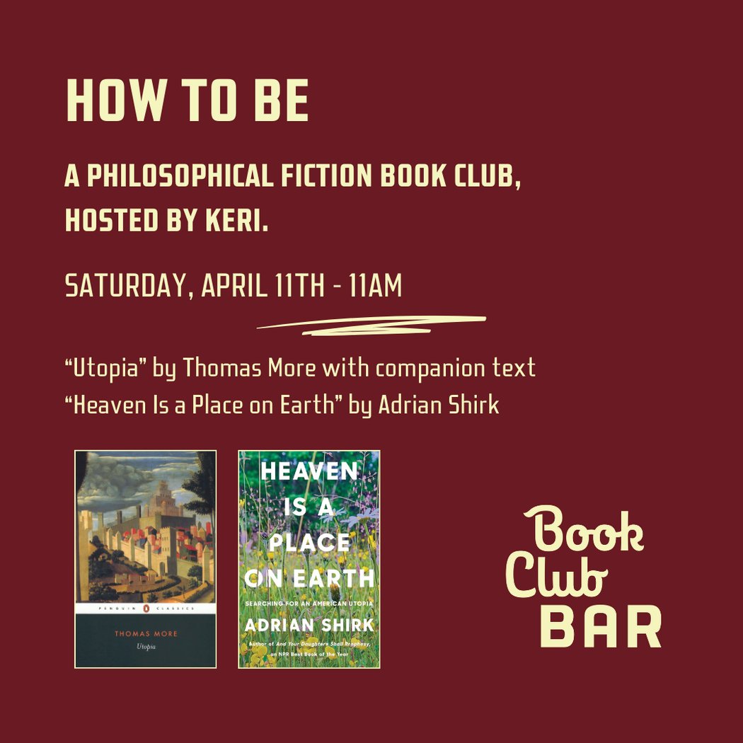 How To Be Book Club 1