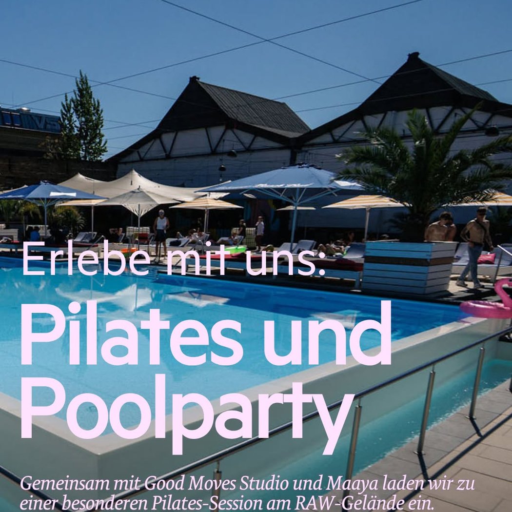 Pilates und Poolparty 3