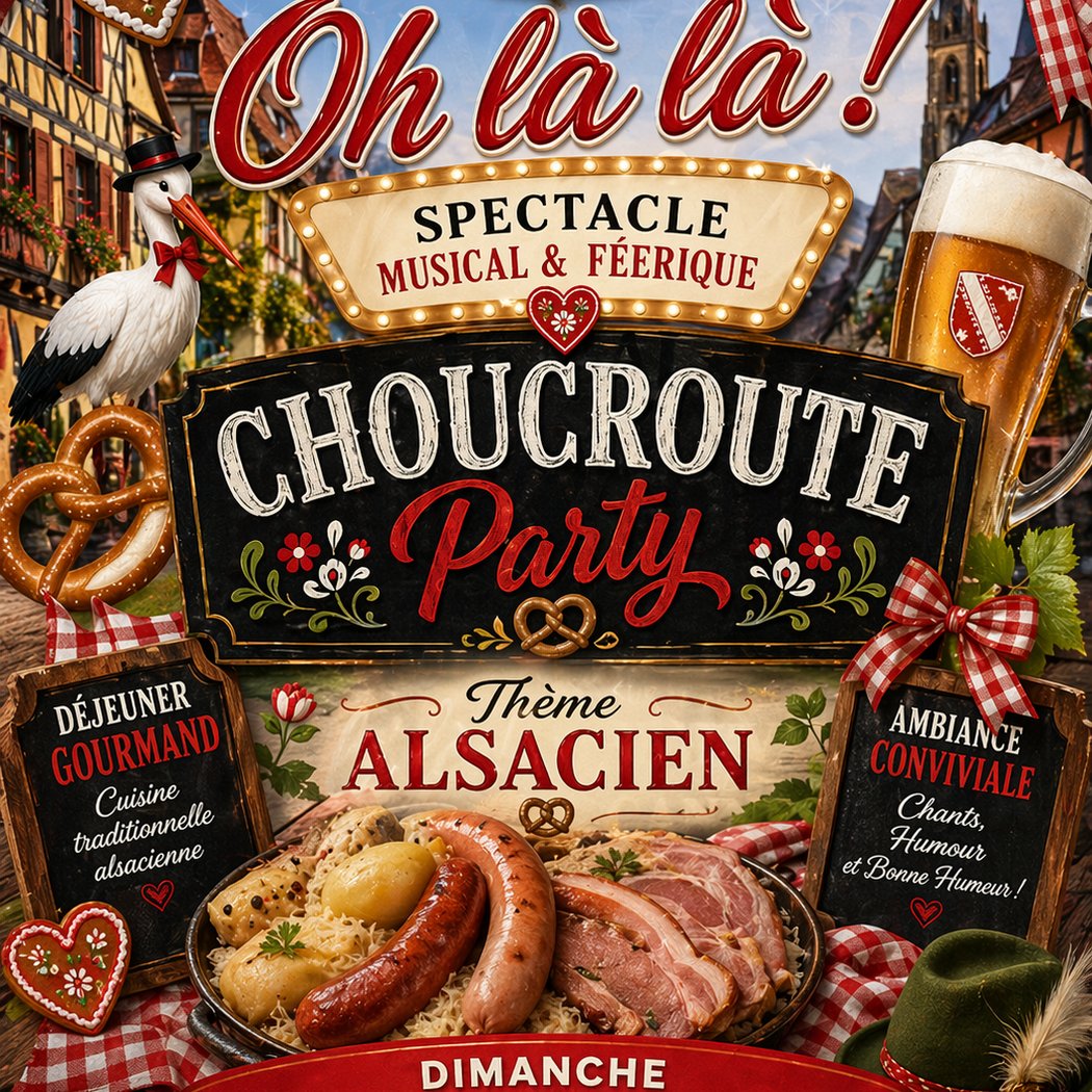 Journée Alsacienne – Menu « choucroute » 1