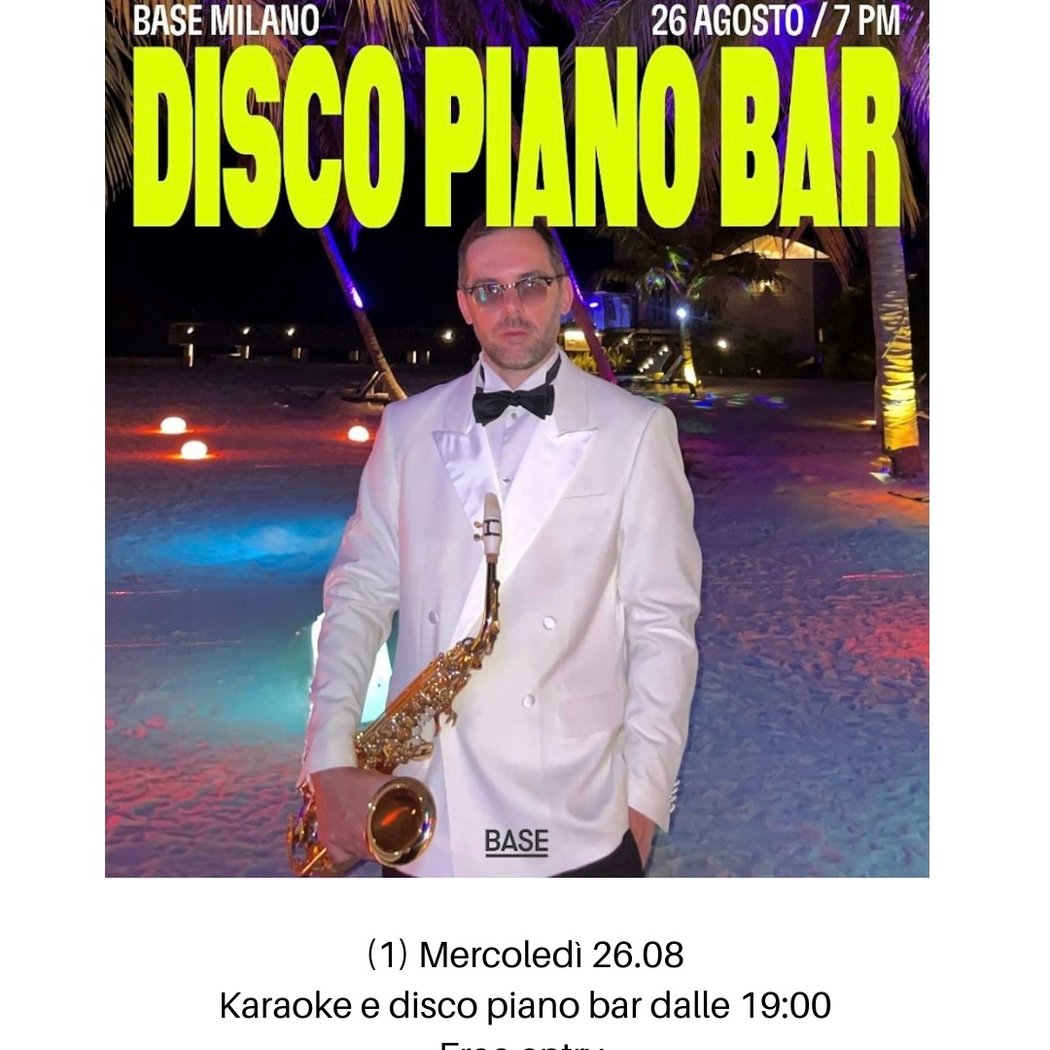 Karaoke e disco piano bar 1