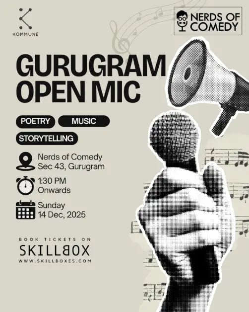 Kommune Gurugram Open Mic 1