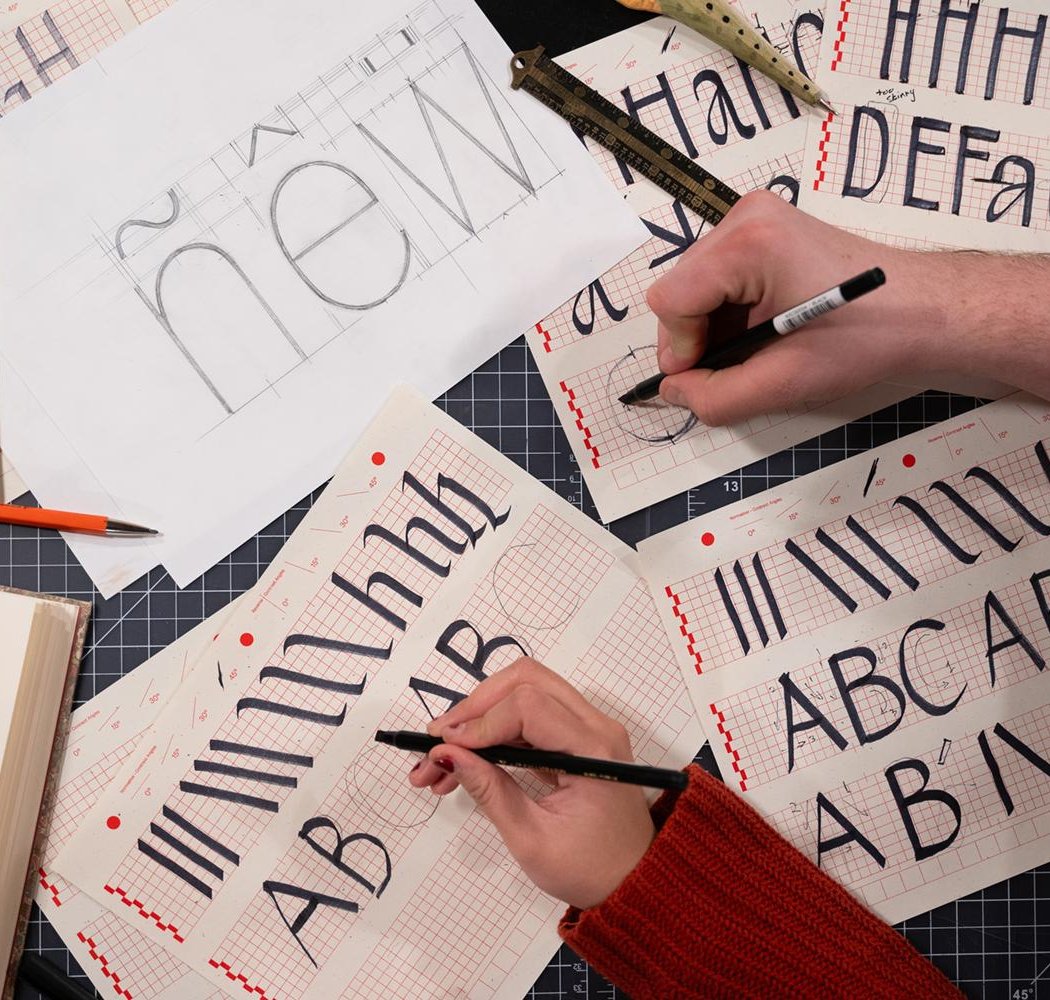 Calligraphy, Pizza & Beer Workshop 3