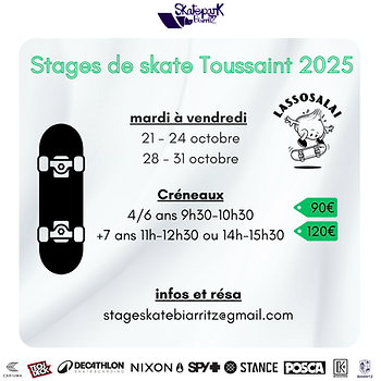 Stages de Skate 1