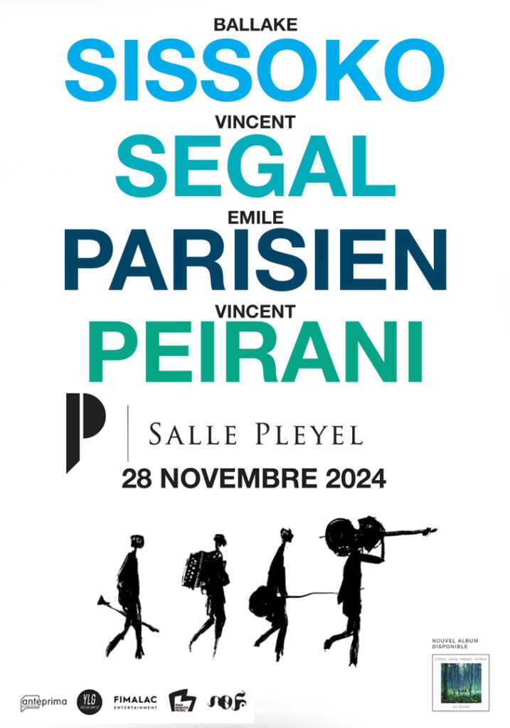 LES EGARES - Ballaké Sissoko, Vincent Segal, Vincent Peirani, Emile Parisien 1