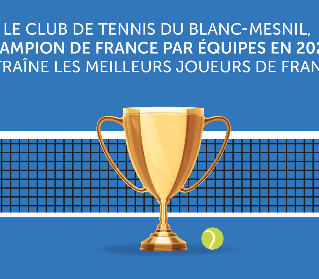 Blanc Mesnil Sport Tennis 1