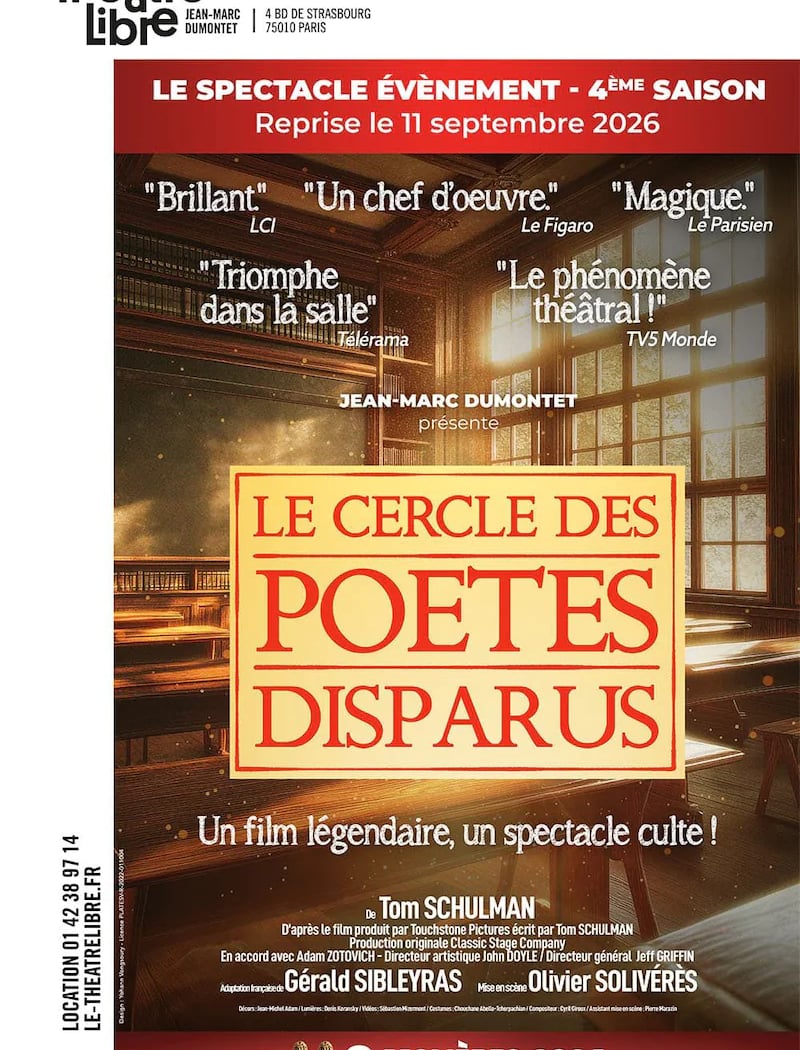 Le Cercle des Poètes disparus 1