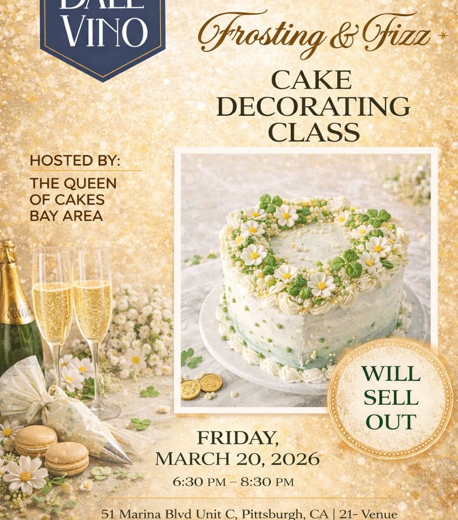 Cake Decorating with The Queen of Cakes Bay Area 1