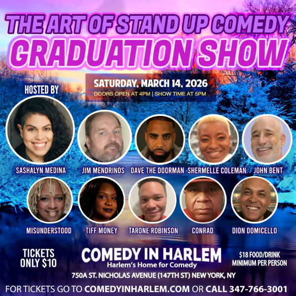 The Art of Stand-Up Comedy Graduation Show 1