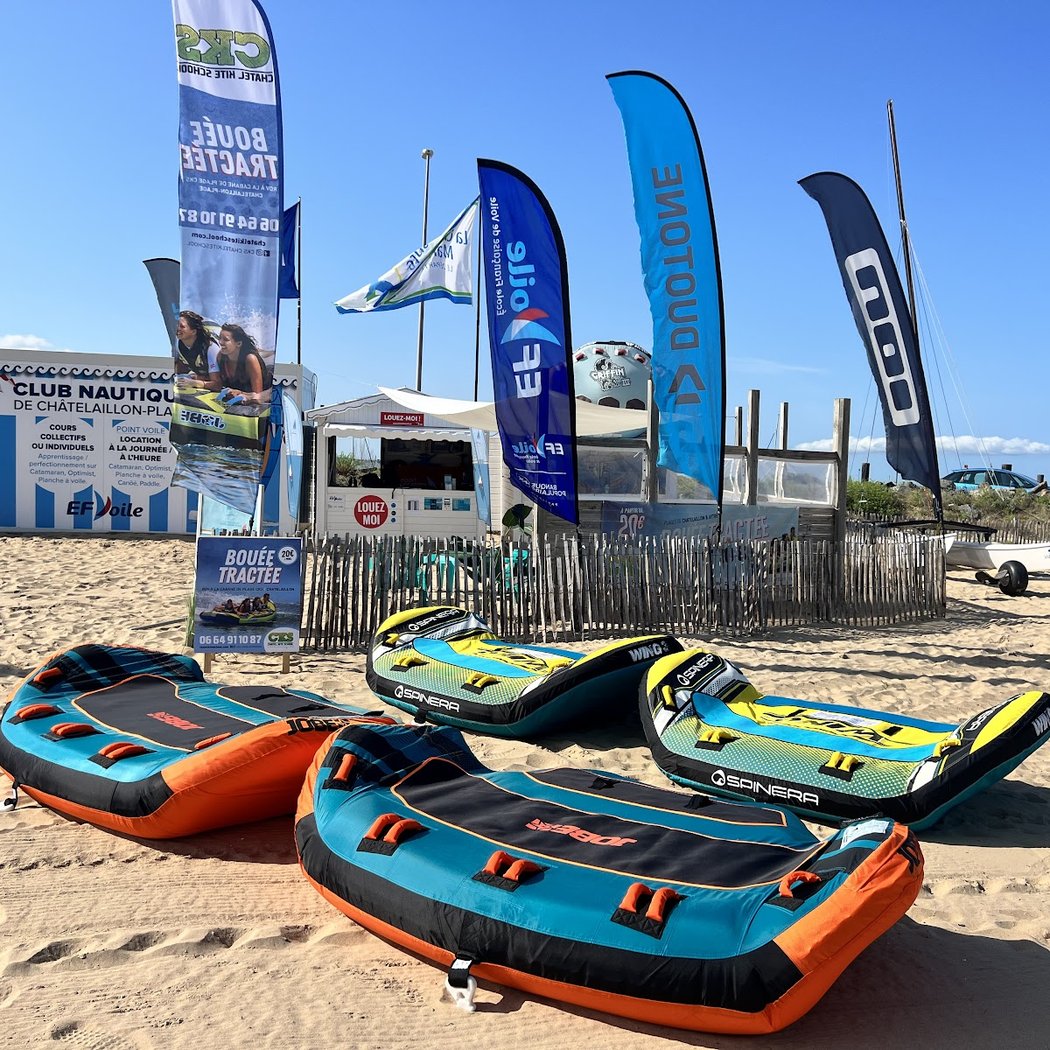 Chatelkiteschool - Kitesurf, Wingfoil, Bouée Tractée School Hire 2