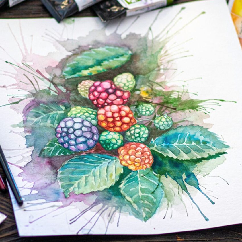 Watercolor 101 with Rachel Cavotta 1