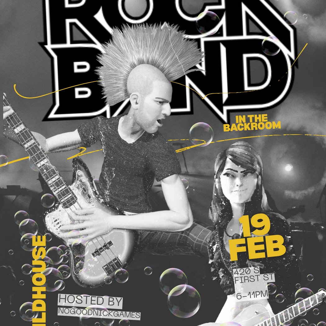 Free Play Rock Band 1