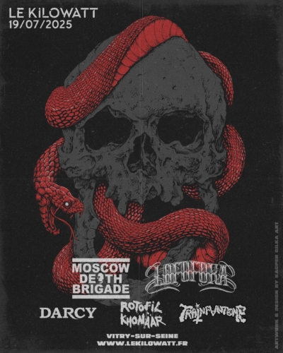 LOFOFORA + MOSCOW DEATH BRIGADE + DARCY + TRAIN FANTOME + ROTOFIL 1