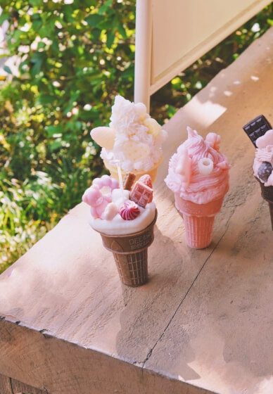 ICE CREAM CANDLE WORKSHOP 1
