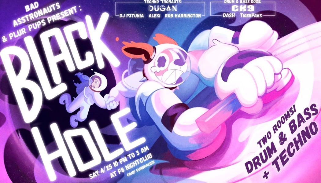 BLACK HOLE! A Techno + DnB experience 1