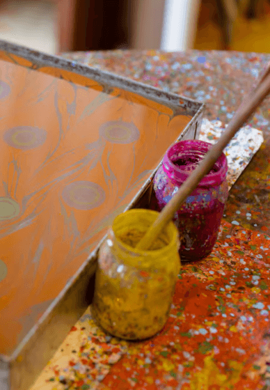 Marbling Paint Workshop 3