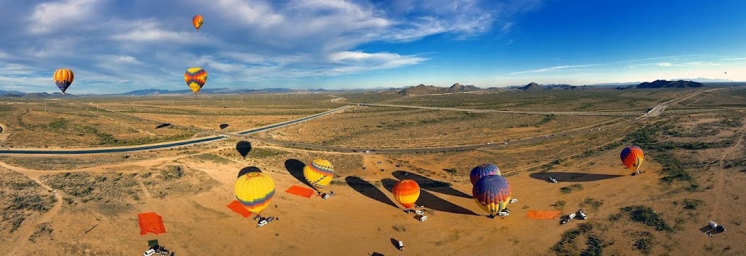 Morning Hot Air Balloon Flight Over Phoenix 2