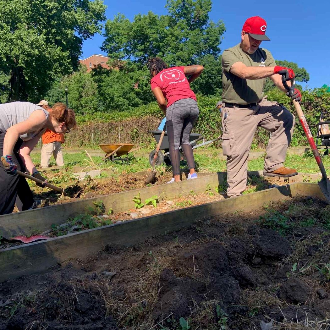 Hauck Veggie Garden Workday 1