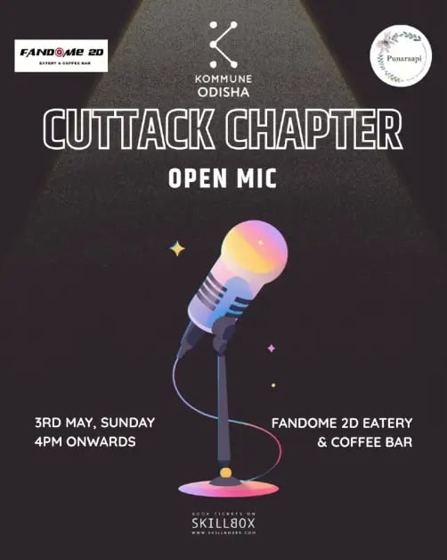 Kommune Odisha Open Mic Cuttack Chapter 1