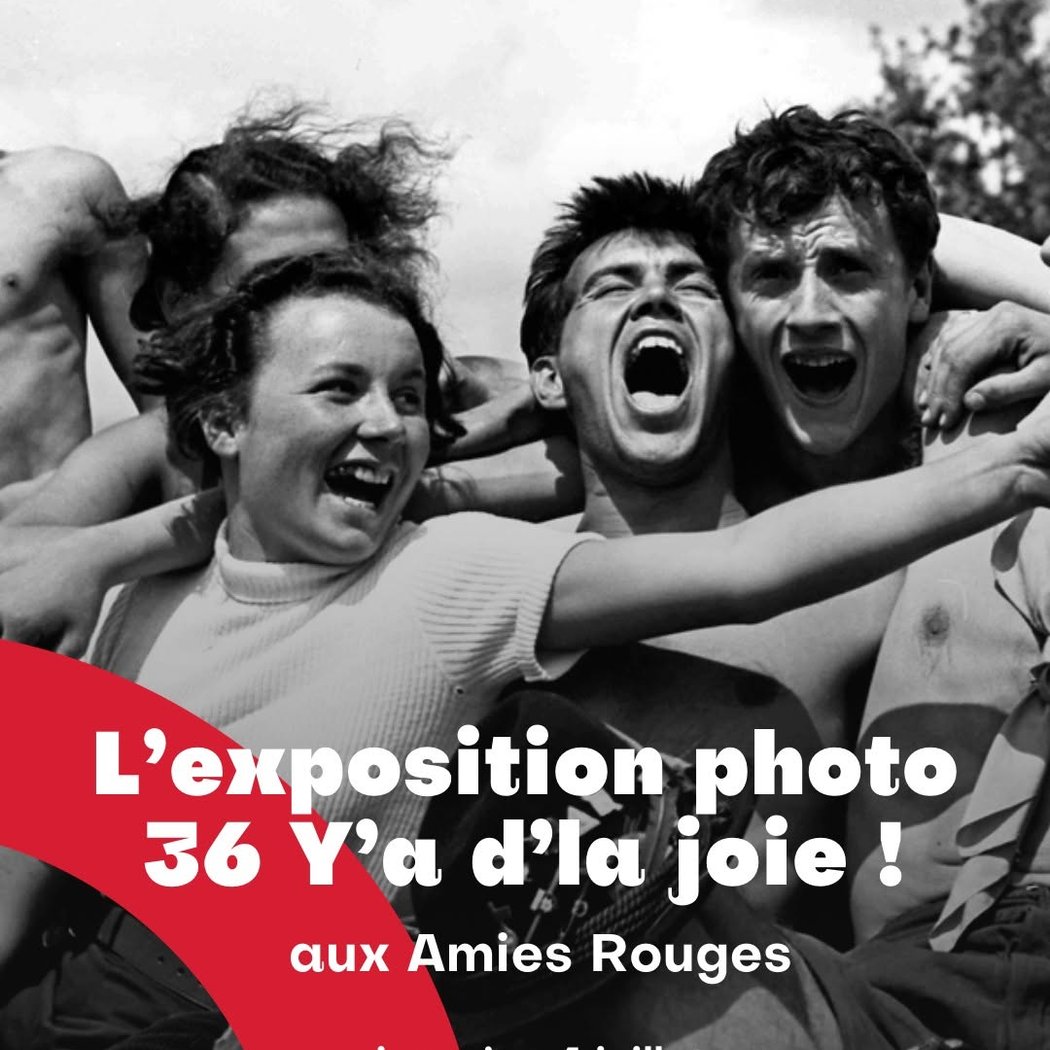Exposition de photos en noir & blanc (90 ans du Front Populaire)