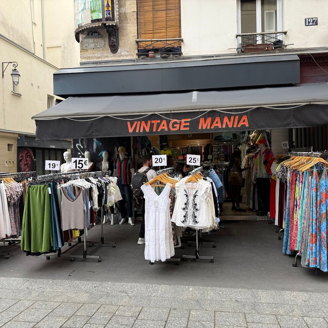 VINTAGE MANIA Boutique de prêt-à-porter Femme & homme à Paris Châtelet- Les Halles. 3