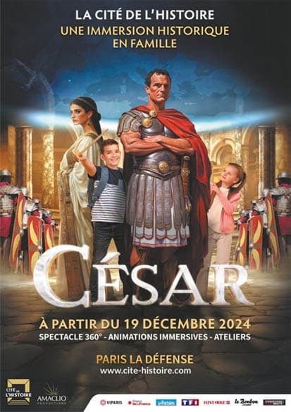 César à la Cité de l’Histoire 1