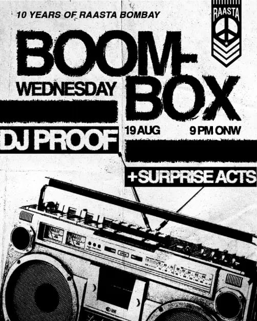 Boombox wednesday ft. DJ Proof 1