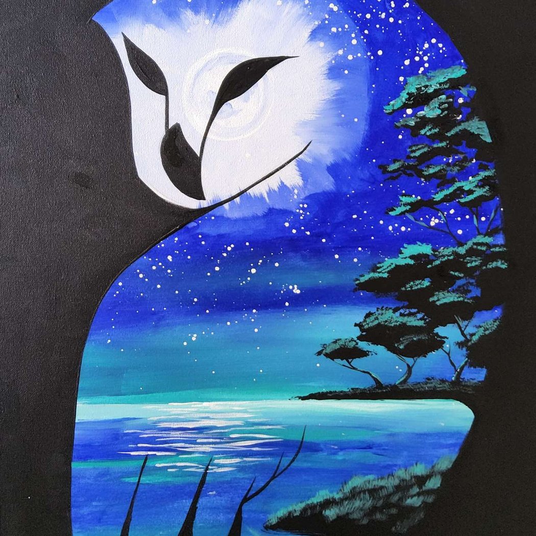 Owl Silhouette 1