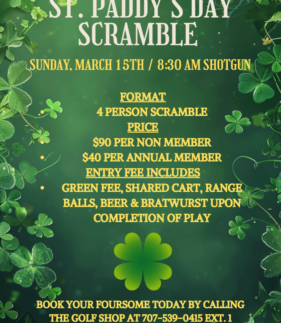 St. Paddy's Day Scramble 1